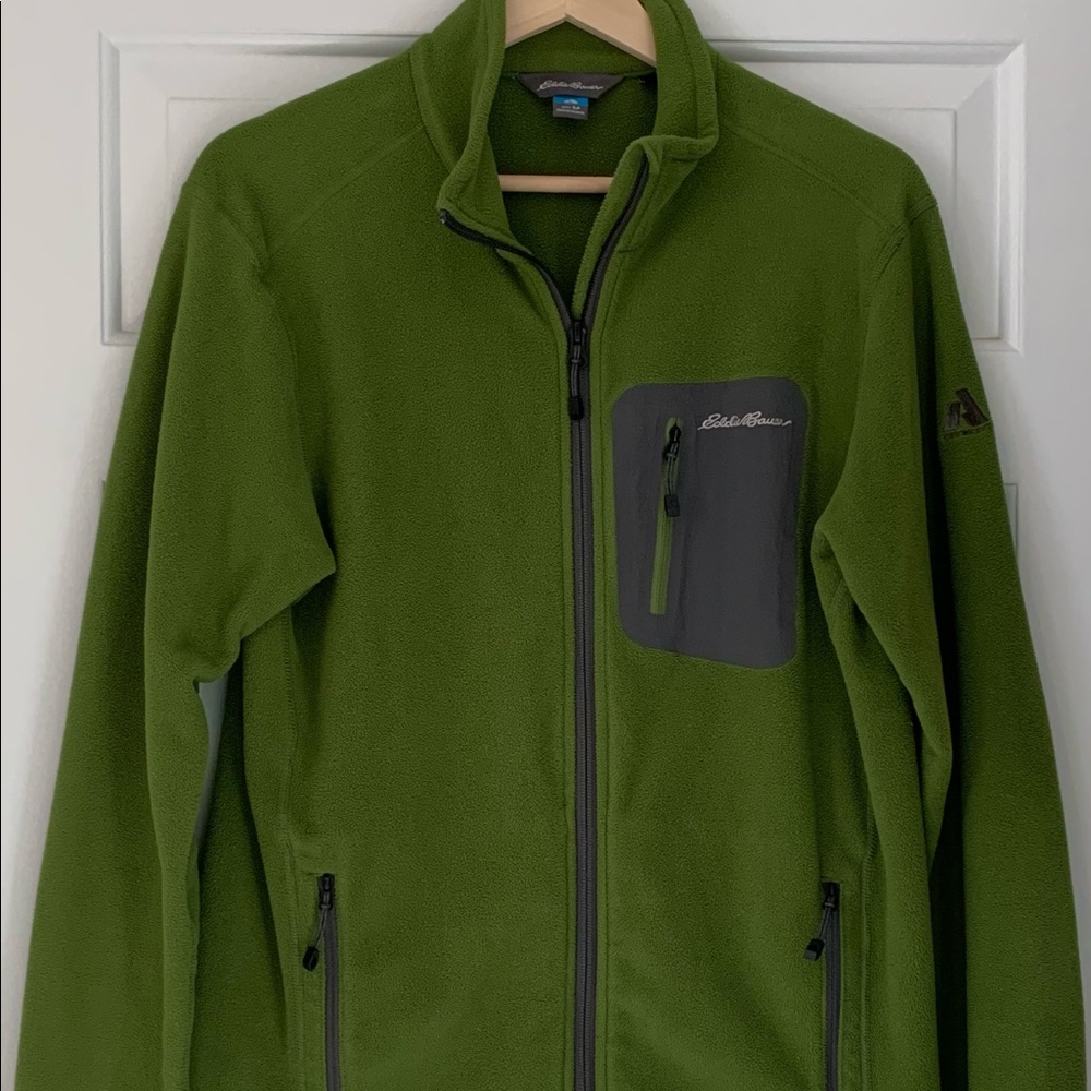 Eddie Bauer full zip fleece jacket